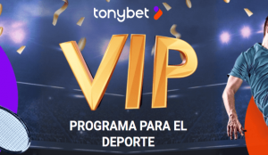 TonyBet concede trato VIP a sus usuarios