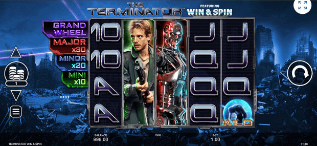 The Terminator Win & Spin